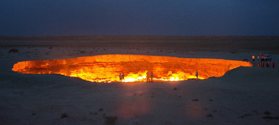 Darvaza Gas Crater